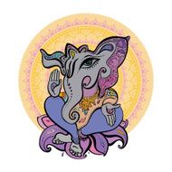 Ganesha Hand drawn illustration N9