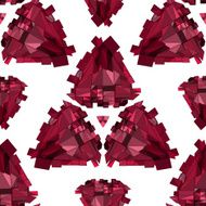 Geometric 3D seamless background N5