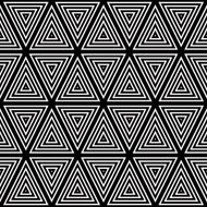 Seamless geometric background simple black and white stripes N4