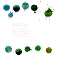 Watercolor vector background N31