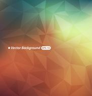 Abstract colorful polygonal background N7