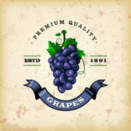 F&amp;B Labels - Grapes N3
