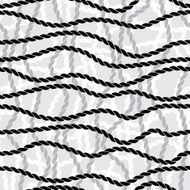 Netting ropes seamless pattern