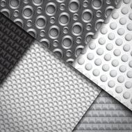 Set of several seamless carbon fiber patterns N5