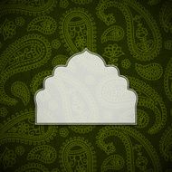 Frame in the Indian style N47