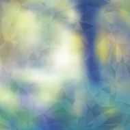 Modern Abstract Blurred Background with Transparent Triangles N8