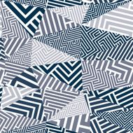 Seamless monochrome abstraction