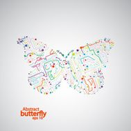 Circuit board butterfly eps 10