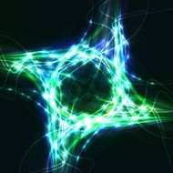 Abstract Creative dynamic element N6