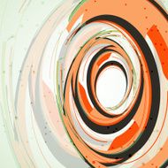 Futuristic abstract shape illustration N12