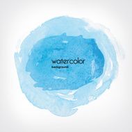 Watercolor stains in vector