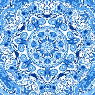 Doily round lace pattern N3