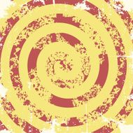 Abstract spiral grunge pattern background Vector N2