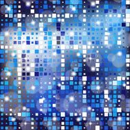 Abstract blur bokeh mosaic bright color background