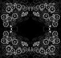 abstract floral ornament N18