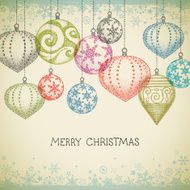 Hand Drawn Christmas Ornaments