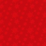 Seamless red pattern with snowflakes N5