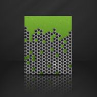 Hexagon Metal Banner N12
