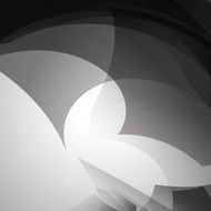 abstract black and white wave pattern background