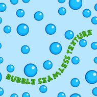 Blue Bubbles Pattern