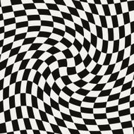 Paper with black and white geometric pattern N8