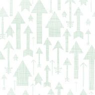 Arrows flying up textile textured seamless pattern background