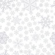 Christmas seamless pattern of snowflakes N6