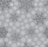Christmas seamless pattern of snowflakes N7