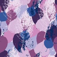 Purple and pink leaf pattern N2