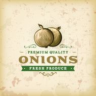 F&amp;B Labels - Onions N5