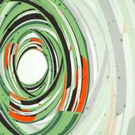 Futuristic abstract shape illustration N13