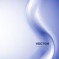 Abstract vector blue smoke background