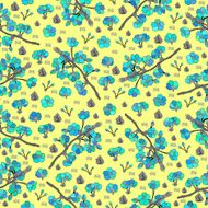 Seamless Floral Pattern N1709