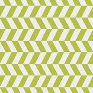 Seamless green chevron pattern on textured paper N2