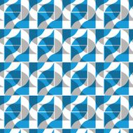 Ornate tiles seamless pattern geometric vector background N6