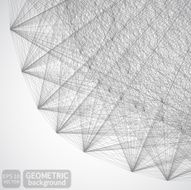 Geometric background Abstract Vector Technical shape drawing N19