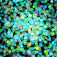 blurred dots on black background N10