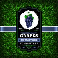 F&amp;B Labels - Grapes N4