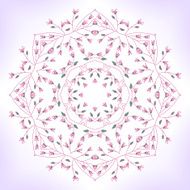 Floral Mandala N10