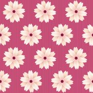Blooming sakura flowers Vector seamless pattern