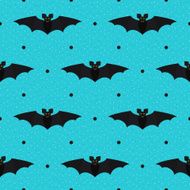 Halloween seamless textured polka dots pattern