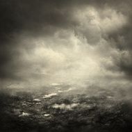 Gloomy landscape N2