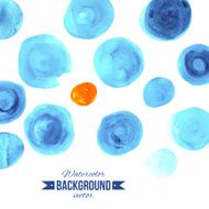 Circles background with orange center N2