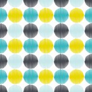 seamless circle dots pattern N12