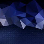 Blue template background