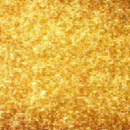 Abstract golden mosaic background with facets Metallic pattern