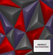 Abstract colored pyramid background