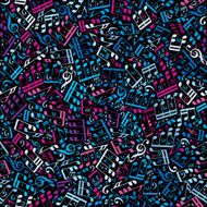 Colorful musical background N2