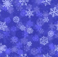 Seamless pattern of snowflakes N33