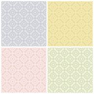 Bullseye Pattern in Pastels N2